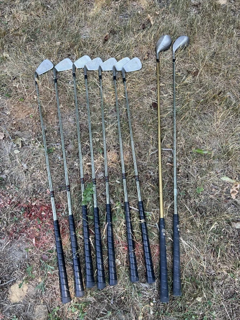 TaylorMade Burner Midsize  Iron Set Dynamic Gold Stiff Steel Shafts Rh 9 Pieces