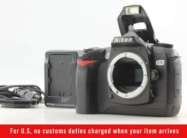 NEAR MINT] NIKON D70 *Near-Infrared 760nm 708 Shots* DSLR