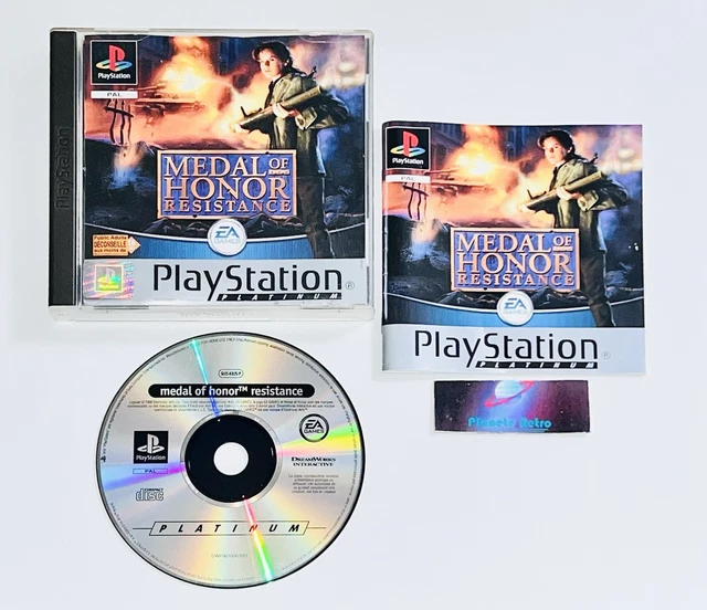 Medal of Honor Resistance Complet Sony Playstation PS1 PAL FR