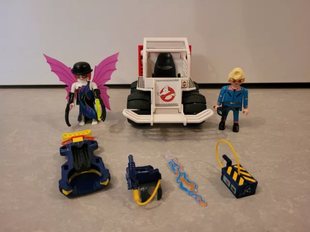 Playmobil: 9386 The Real Ghostbusters Spengler mit Käfigfahrzeug