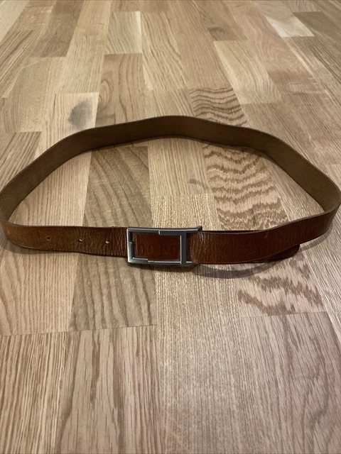 Marlboro Gürtel Leder Braun Vintage Antik