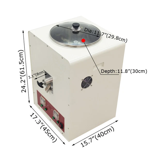 AGAR MIXER HYDROCOLLOID Duplicating Machine Featured Melt Heat Stir
