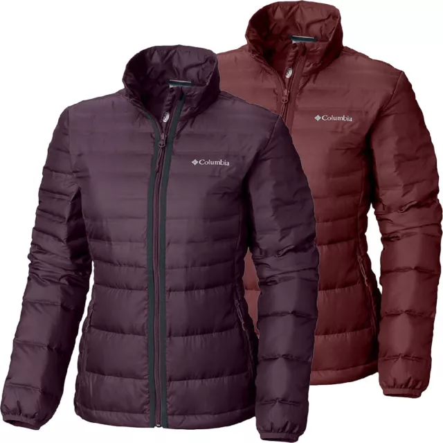 Columbia women's mckay lake long hooded down sales lightweight heatseal jacket