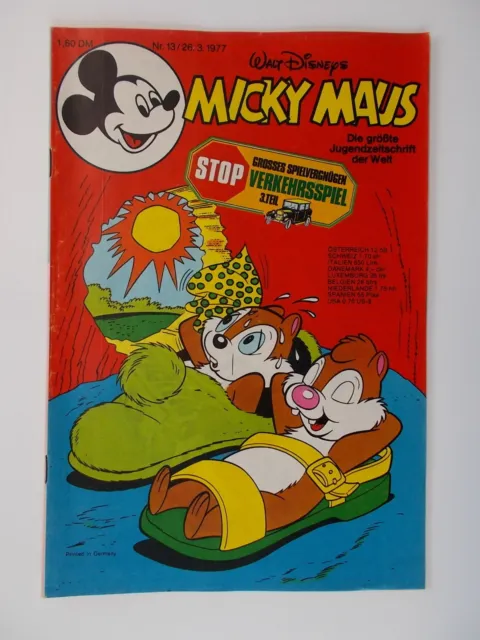 Micky Maus - Heft Nr. 13 - mit Beilage. Walt Disneys Comic / Z. 2