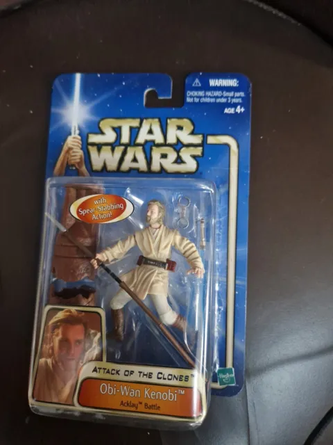 Star wars attack of the clones Obi Wan Kenobi acklay battle figure