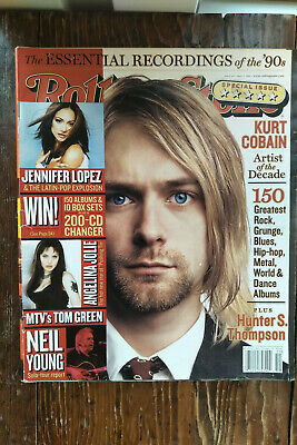 Rolling Stone Magazine 1999 NIRVANA Kurt Cobain Dave Grohl Hunter S. Thompson