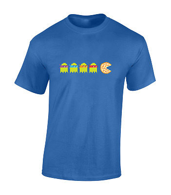 Turtle Ghosts Mens T Shirt Funny Retro Gaming Classic Pc Gamer Design Gift