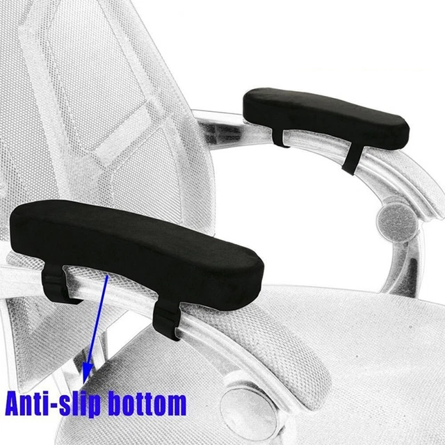 Ergonomische Armlehnenkissen für Bürostühle 12 Stck. Universal Passform Schwa