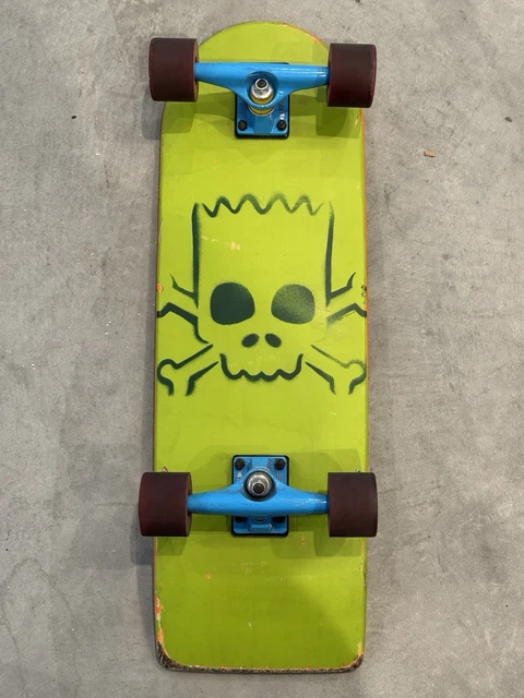 Skateboard Santa Cruz Bart Simpson Limited Edition 2012 - 27 Pouces - Vert