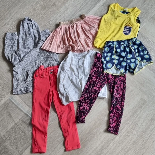 Girls 4 Years Bundle Mix Skirt Cardigan Outfit Clothes Trouses TU