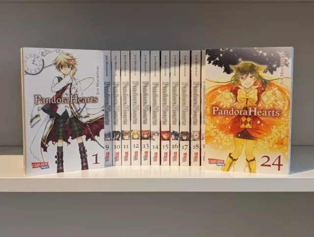 Pandora Hearts Manga Band 1-24 deutsch Komplett, sehr guter Zustand