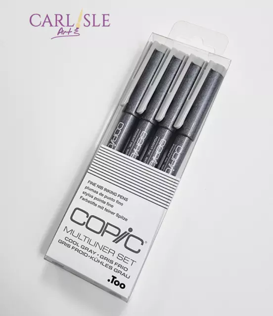 Copic Multiliner Cool Gray Set