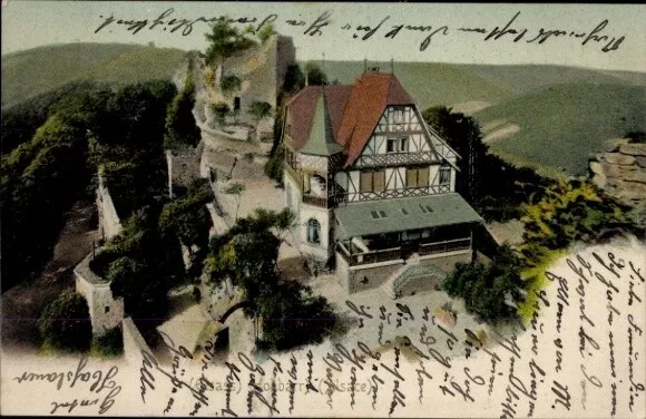 Ak Saverne Zabern Elsass Bas Rhin, Château du Haut-Barr, Burg Hohbarr - 4195954