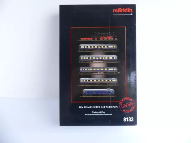 Marklin Mini Club Z 1:220 / Boite Vide Coffret Rheingold-Zug