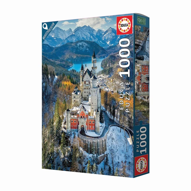 Educa - Neuschwanstein 1000 Teile Puzzle Educa Spiel Deutsch 2022 2