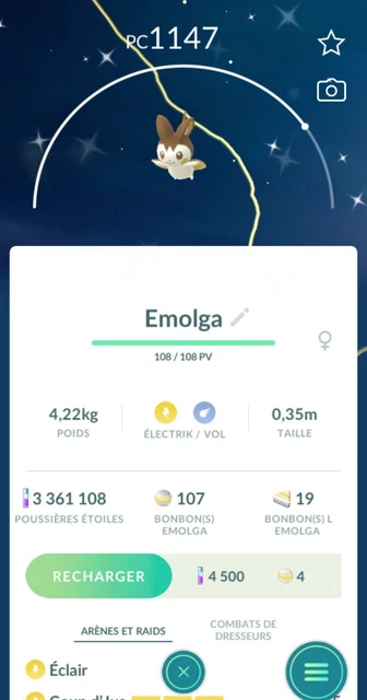 ARCKO SHINY / Treecko Shiny Pokémon GO 30 Jours EUR 2,50 - FR ARCKO SHINY / Treecko Shiny Pokémon GO 30 Jours EUR 2,50 - FR