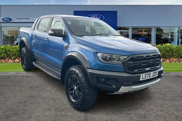 FORD RANGER RAPTOR Double Cab 2.0 EcoBlue 213 Auto, SAT NAV, REAR CAM ...