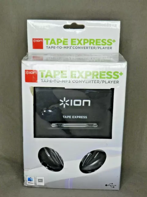 Convertidor/reproductor de MP3 digital cinta ION Tape Express