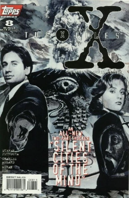 The X-Files TV Series Comic Book #8 Topps 1995 VERY FINE+ NEW UNREAD