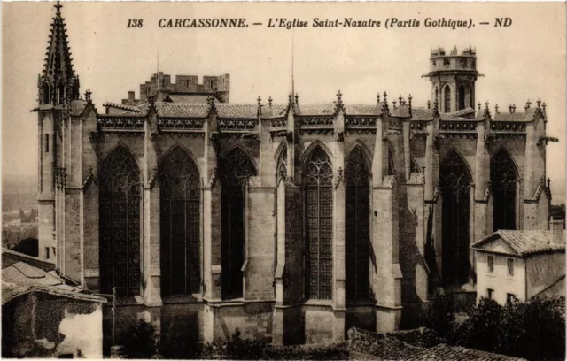 CPA Carcassonne L'Eglise St.Nazaire FRANCE (1012764)