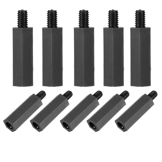 50pz M4 20+6mm maschio filettatura femmina esagonale distanziatore PCB montante