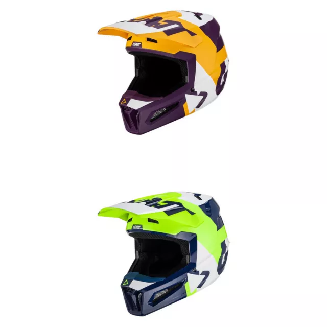 Casque Motocross Leatt Casque Cross Moto 2.5 V Enduro Offroad MX Casque