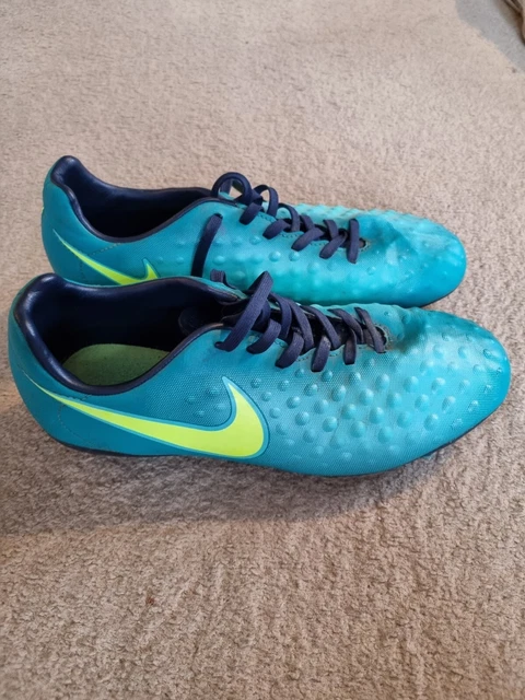 Nike Magista Onda II FG Mens, Teal Football Boots Size Uk 5.5.  Used.