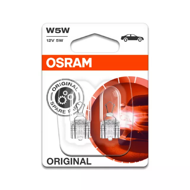 2x Mercedes CLC-Class CL203 Genuine Osram Original Side Light Parking Lamp Bulbs