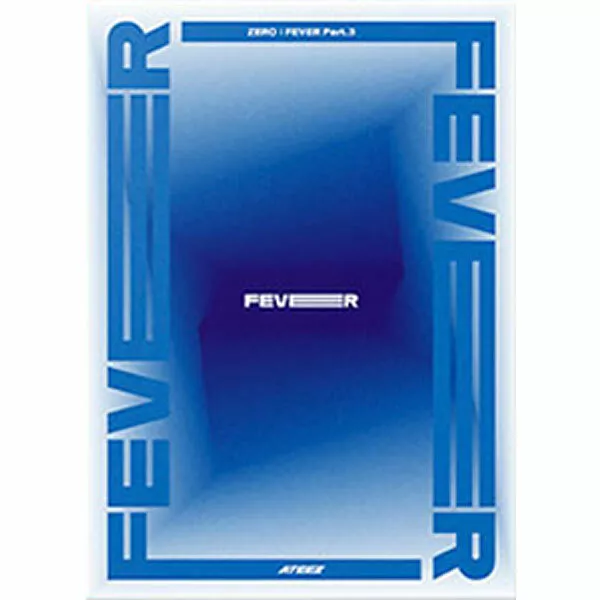 ATEEZ ZERO : FEVER PART.3 Album Z Ver CD+Foto Buch+9 Karte+Sticker K-POP SEALED