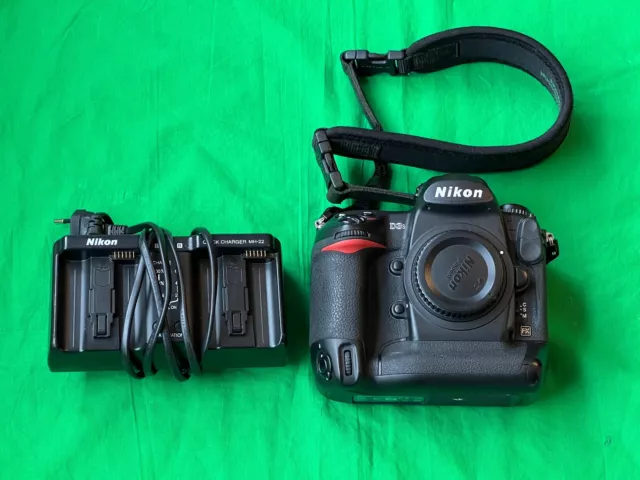 Nikon D3s 12.1MP Pro DSLR Kamera - Nur Gehäuse / 16.000 Klicks