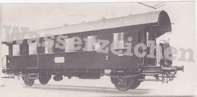 Buchausschn.? Personenwagen 3. Klasse (6257)