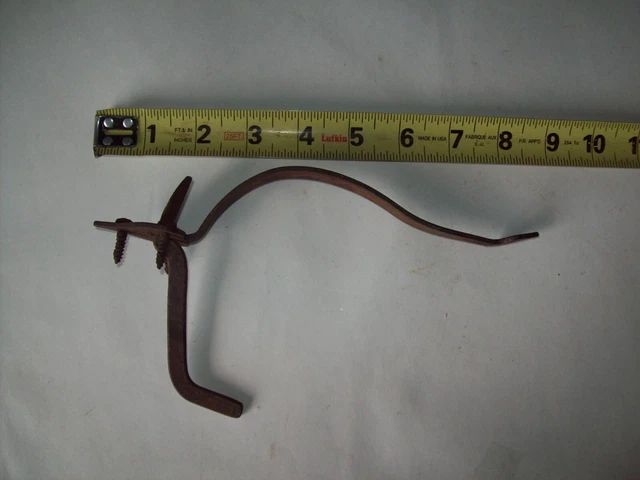 vintage thumb lever shed  door handle 6
