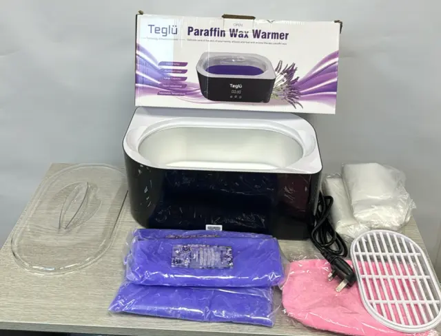 Teglu Paraffin Wax Bath for Hands and Feet 4L, Fast Paraffin Heater