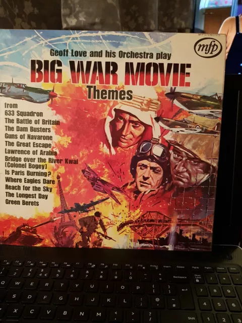 Geoff Love and his Orchestra play - Big War Movie Themes mfp 5171 stereo