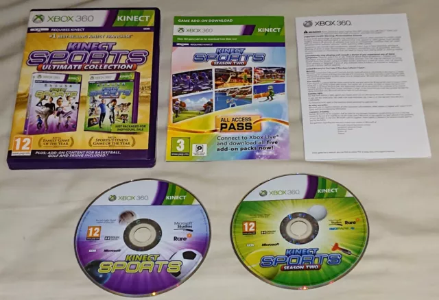 Kinect Sports Ultimate Collection - Microsoft Xbox 360 Kinect UK PAL Game