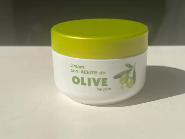 Lot de 1 X 250 ml - DELIPLUS CRÈME CORPORELLE HYDRATANTE  AVEC HUILE D' OLIVE