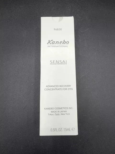 Kanebo Sensai Advanced Recovery Concentrate for the eyes .5 FL OZ
