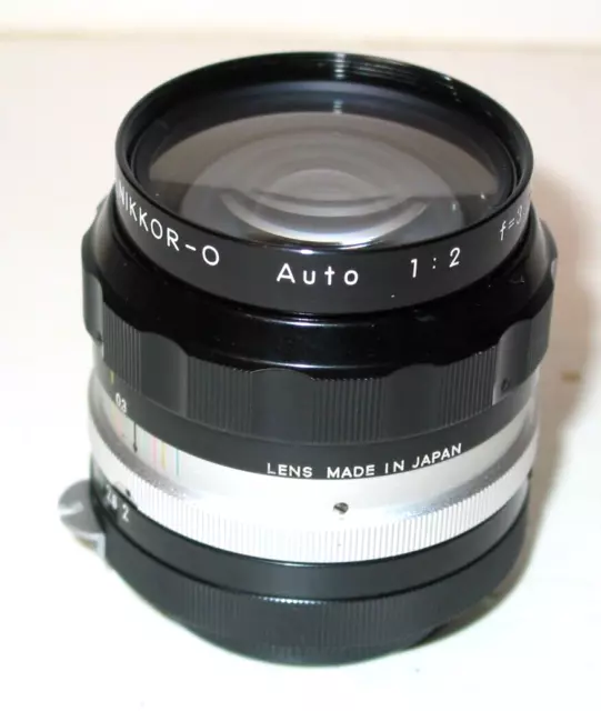NIKON NIKKOR-O AUTO 2/35MM OBJEKTIV 35MM f/2 – NIKON NON-AI MOUNT
