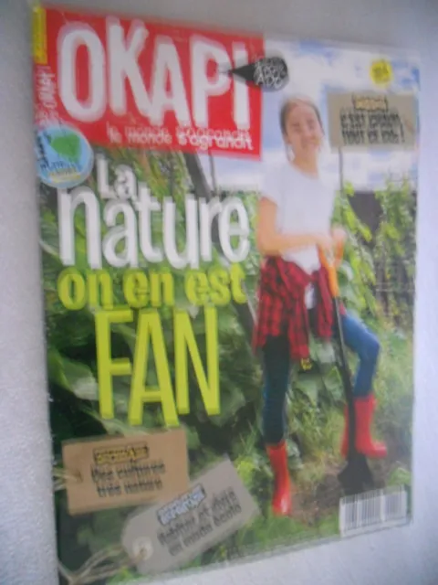 revue magazine okapi n°1111 la nature on en est fan