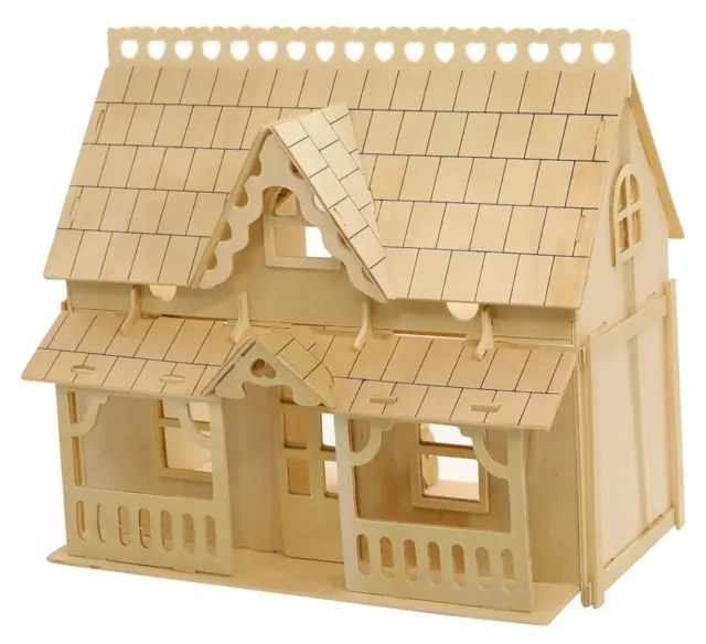 Handmade Wooden Dolls House. Gift, Personalised, Custom Made