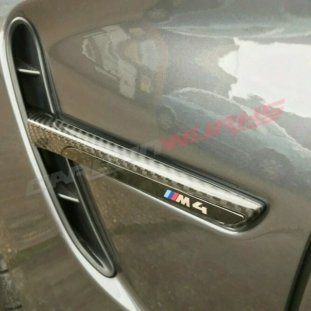 BMW M3 M4 Carbon Fibre Side Vents Grille F80 F82 F83 Arch Fender