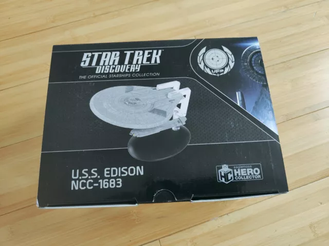Star Trek Officiel Starships collection Uss Edison NCC 1683 eaglemoss neuf