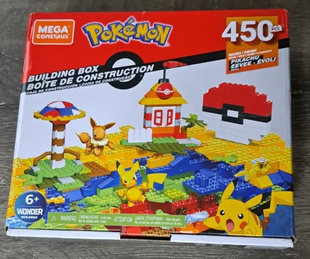 Mega Construx Pokemon Building Box 2019 NIB BRAND NEW SMOKE FREE HOME