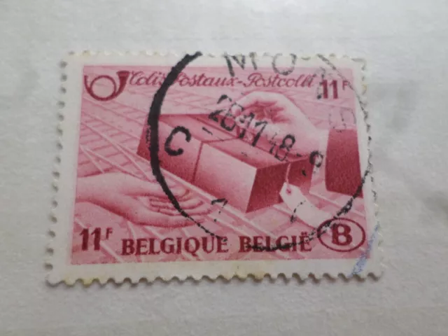 BELGIQUE timbre COLIS POSTAUX 302 TRAINS, oblitéré, PARCEL POST USED STAMP