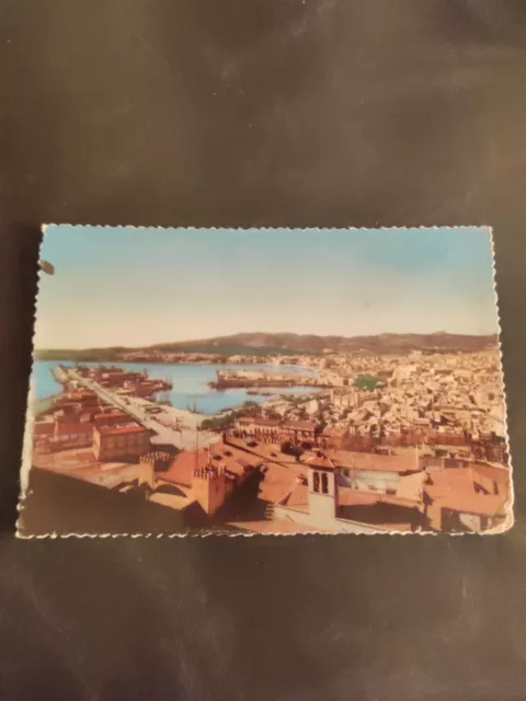 Tarjeta Postal De La Bahía Y La Ciudad De Palma De Mallorca (España)