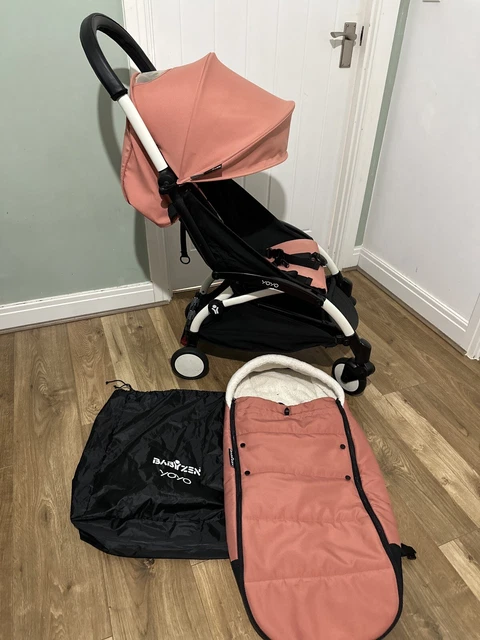 Babyzen Yoyo+ Ginger Carry Strap - Lightweight -Cabin Approved- Genuine Footmuff