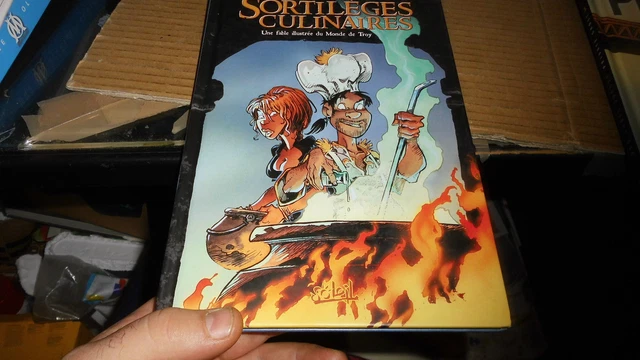 BD - SORTILEGES CULINAIRES - Une fable illustrée du Monde de Troy - SOLEIL - EO