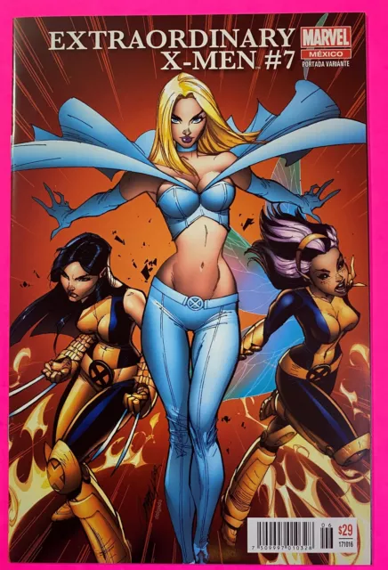 Extraordianery X-Men #7 (Marvel 2016) La Mole Mexico Variant | J Scott Campbell