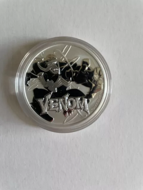 2019 1 oz Silver Marvel Venom .999 Fine Silver Coin ~ Tuvalu Mint