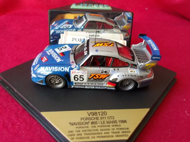VITESSE PORSCHE 911 GT2 "Navision" #65 Le Mans 1998  1/43